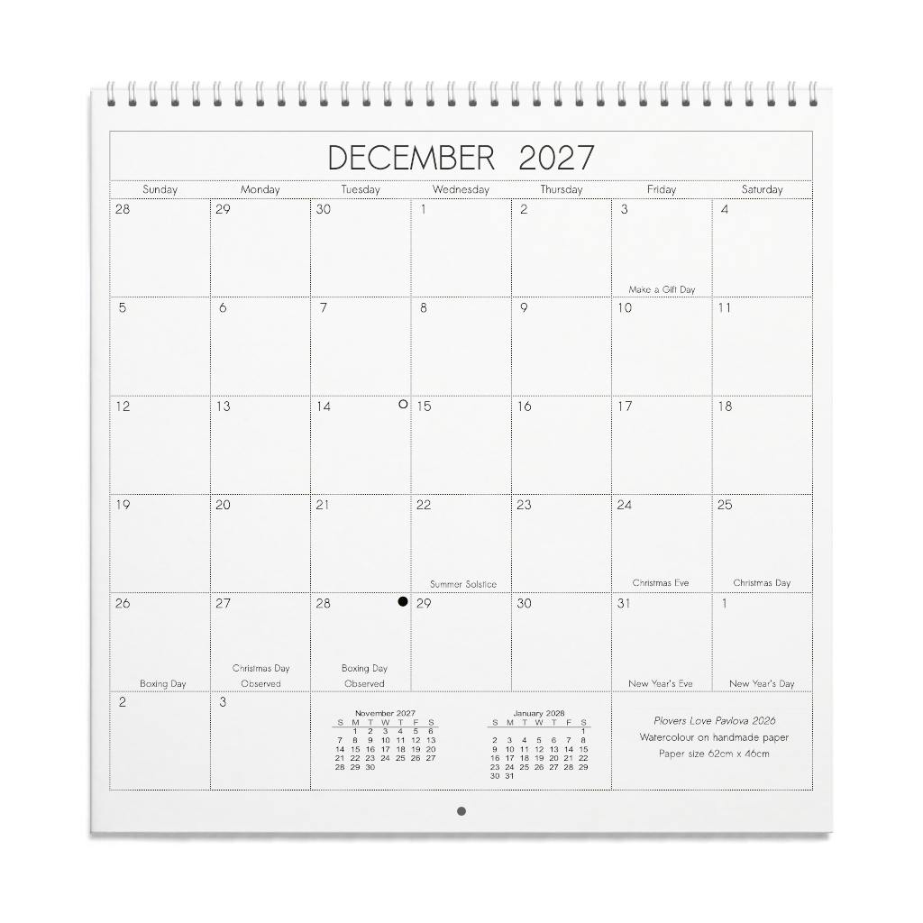 Denise Faulkner 2027 Calendar Pre Order - Image 3