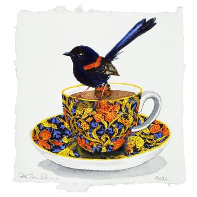 Red Backed William Morris 2026