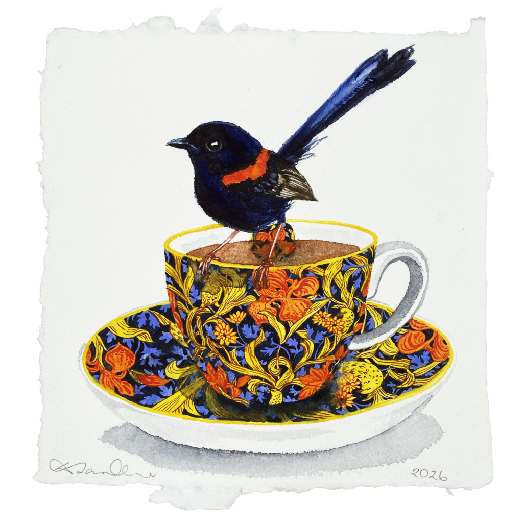 Red Backed William Morris 2026